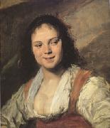 Frans Hals Gypsy Girl (mk05) oil